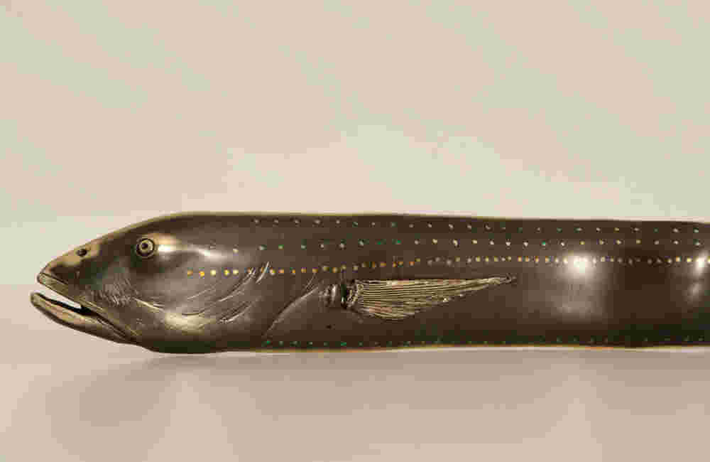 Eel (London) Cast bronze