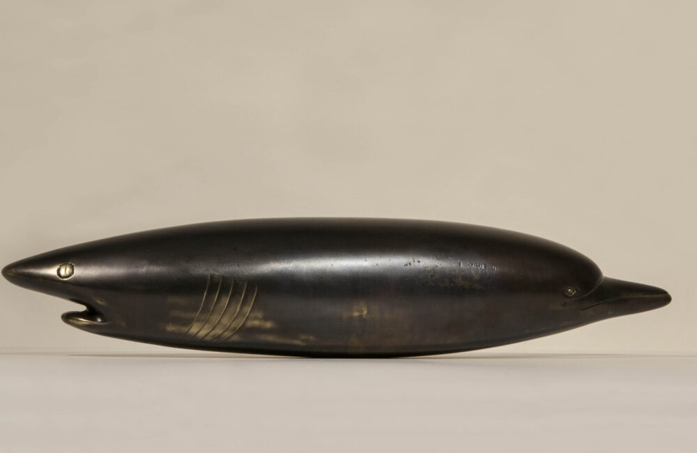 Fishbone (FSB) - Large scale fish-bone sculpture - MATI Santorini