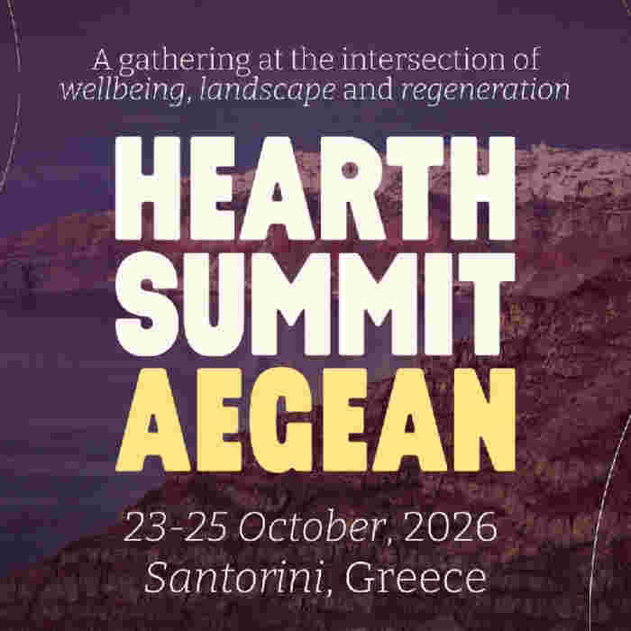 Hearth Summit Aegean 2026 at MATI Santorini, Mesaria